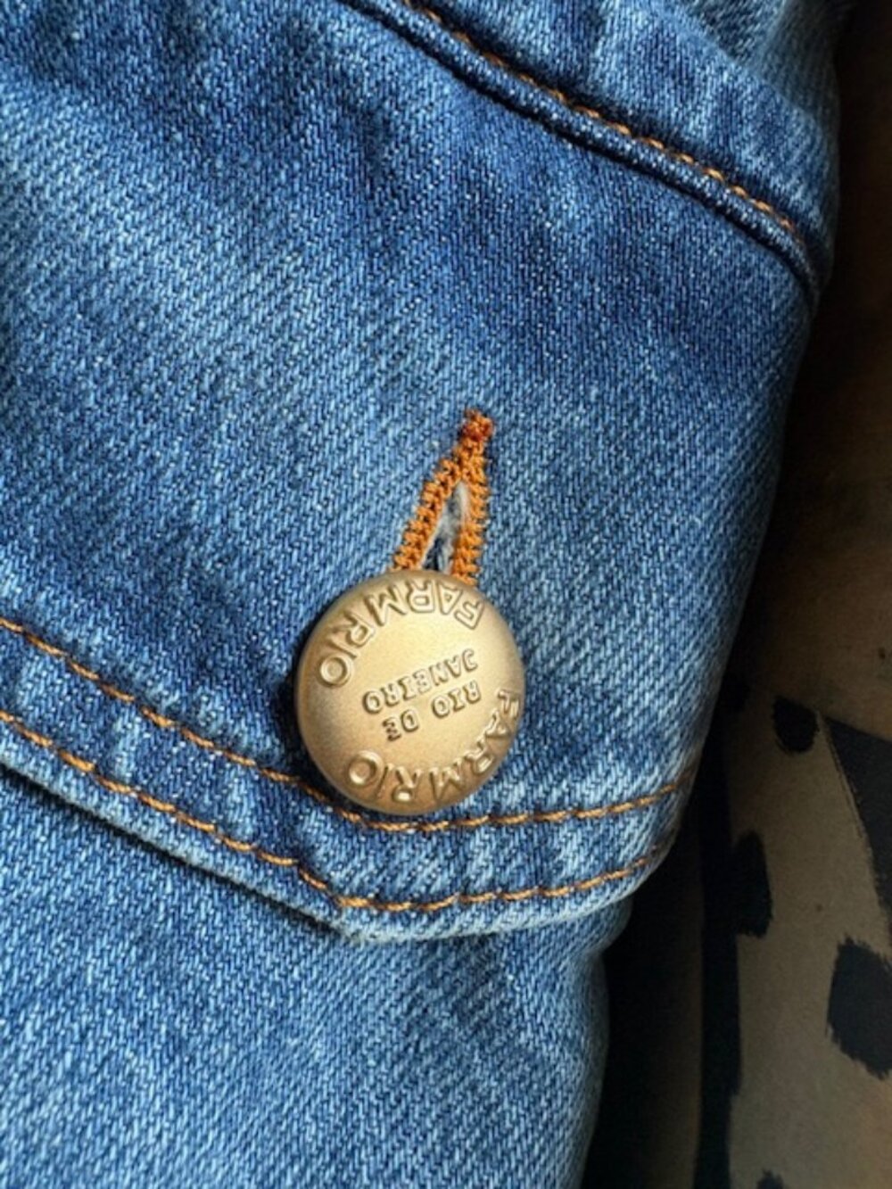 NWT Farm Rio Denim Buttoned Jacket - Picture 9 of 15